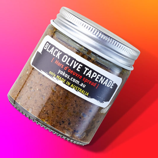 Byron Bay Black Olive Tapenade - (GF)(Vegan)