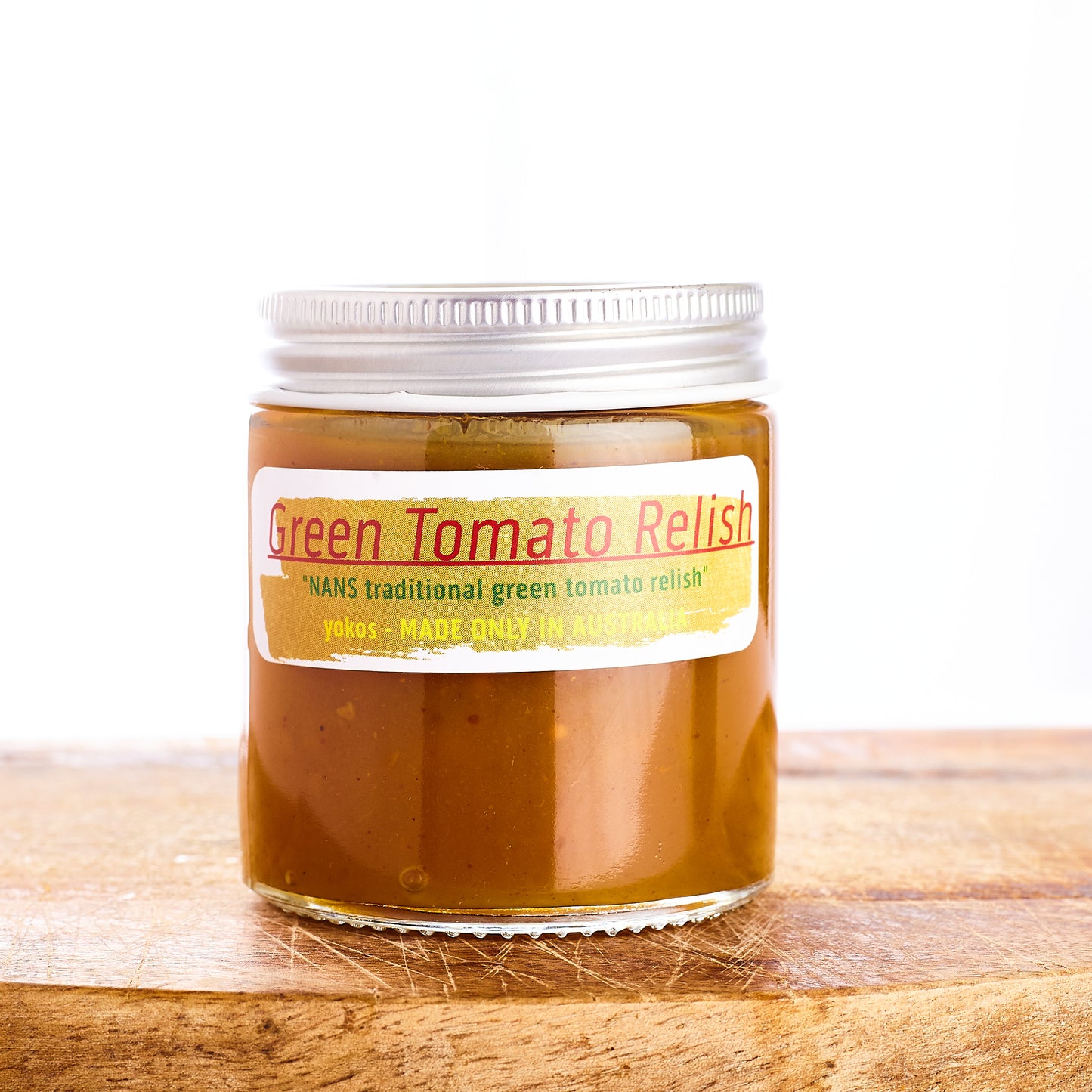 Yoko's Byron Bay Green Tomato Relish - Made with love. This is a modern take on Nan's Tomato Relish.