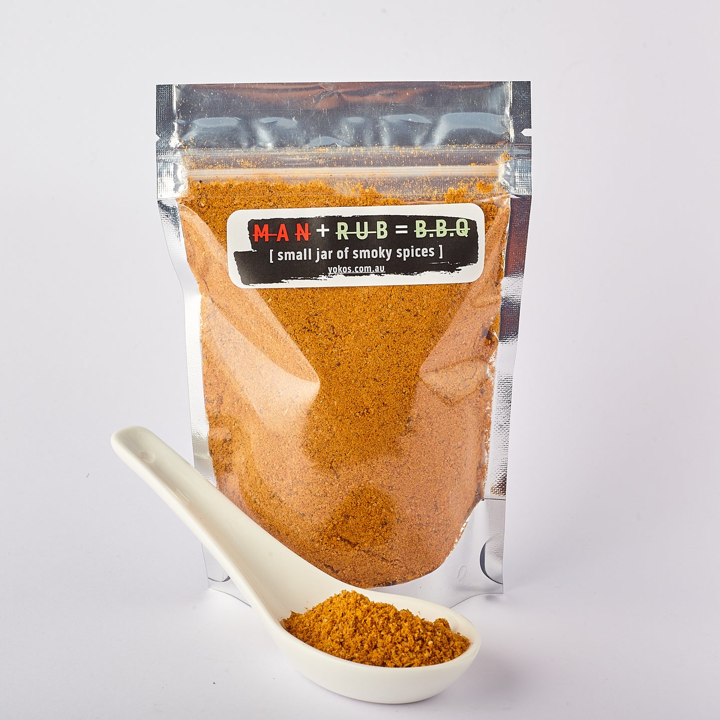Byron Bay Man + Rub = B.B.Q (GF)(Vegan)