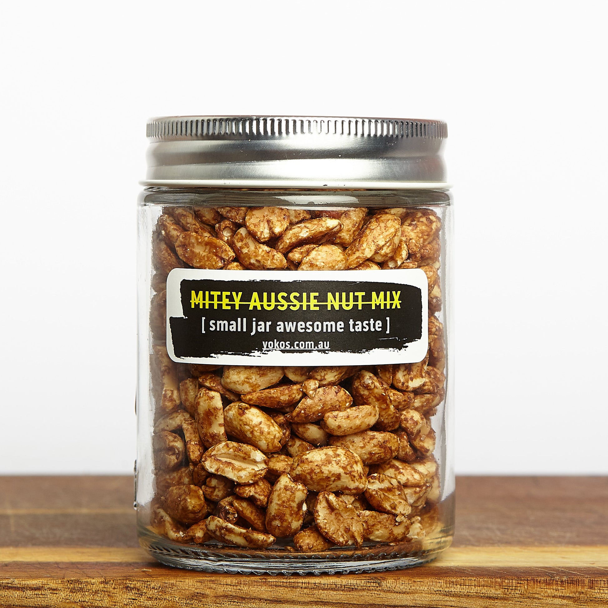 Kingaroy Mighty Aussie Nuts made with gluten free vegemite. Vegan product. Looks scrumcious!